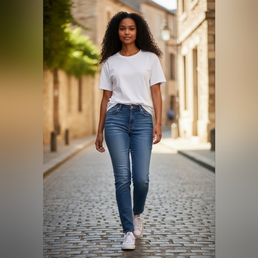 Silver Jeans Style CA00508 Avery Curvy Fit High Rise Skinny Leg jeans INDIGO